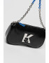 KARL LAGERFELD JEANS Geanta crossbody din piele ecologica cu logo metalic - Pled.ro