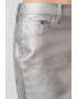 KARL LAGERFELD JEANS Pantaloni drepti cu aspect metalizat - Pled.ro