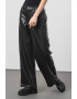 KARL LAGERFELD JEANS Pantaloni relaxed fit de piele ecologica - Pled.ro