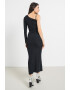 KARL LAGERFELD JEANS Rochie cu decolteu pe umeri si slit lateral - Pled.ro