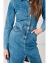 KARL LAGERFELD JEANS Rochie de denim cu aspect 2in1 - Pled.ro