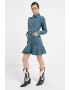 KARL LAGERFELD JEANS Rochie de denim cu terminatie cu volane - Pled.ro