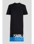 KARL LAGERFELD JEANS Rochie-tricou cu logo - Pled.ro