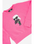 KARL LAGERFELD KIDS Bluza de trening cu imprimeu grafic - Pled.ro