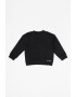 KARL LAGERFELD KIDS Bluza de trening de bumbac cu decolteu la baza gatului si logo - Pled.ro