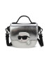 KARL LAGERFELD KIDS Geanta crossbody din piele ecologica cu aplicatie logo - Pled.ro