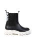 KARL LAGERFELD KIDS Ghete Chelsea de piele - Pled.ro