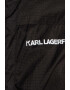 KARL LAGERFELD KIDS Jacheta cu gluga si imprimeu logo - Pled.ro