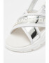 KARL LAGERFELD KIDS Karl Lagerfeld Sandale cu velcro si logo - Pled.ro