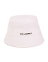 KARL LAGERFELD KIDS Palarie bucket de bumbac cu logo brodat - Pled.ro