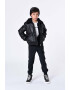 KARL LAGERFELD KIDS Pantaloni jogger din amestec de lana - Pled.ro