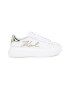 KARL LAGERFELD KIDS Pantofi sport cu logo brodat - Pled.ro