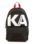 KARL LAGERFELD KIDS Rucsac cu imprimeu si buzunar exterior cu fermoar - Pled.ro