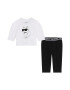 KARL LAGERFELD KIDS Set de bluza si colanti - Pled.ro