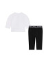 KARL LAGERFELD KIDS Set de bluza si colanti - Pled.ro