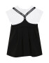 KARL LAGERFELD KIDS Set de tricou din amestec de bumbac cu rochie - 2 piese - Pled.ro