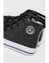 KARL LAGERFELD KIDS Tenisi high-top cu aspect stralucitor - Pled.ro