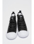 KARL LAGERFELD KIDS Tenisi high-top cu aspect stralucitor - Pled.ro