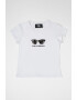 KARL LAGERFELD KIDS Tricou cu imprimeu logo - Pled.ro