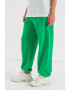 Karl Lagerfeld Pantaloni sport din amestec de bumbac organic cu imprimeu logo - Pled.ro