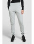 Karl Lagerfeld Pantaloni sport din bumbac cu banda lata in talie - Pled.ro