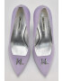 Karl Lagerfeld Pantofi de satin cu varf ascutit Debut - Pled.ro