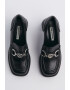 Karl Lagerfeld Pantofi loafer de piele cu toc masiv - Pled.ro