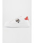 Karl Lagerfeld Pantofi sport de piele cu aplicatie logo - Pled.ro