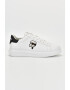 Karl Lagerfeld Pantofi sport de piele cu aplicatie logo - Pled.ro