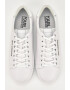 Karl Lagerfeld Pantofi sport de piele cu aplicatie logo metalica Kupsole III - Pled.ro