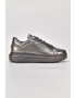 Karl Lagerfeld Pantofi sport de piele cu aspect metalizat - Pled.ro