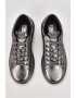 Karl Lagerfeld Pantofi sport de piele cu aspect metalizat - Pled.ro