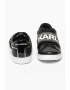 Karl Lagerfeld Pantofi sport de piele cu banda logo - Pled.ro