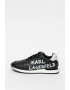 Karl Lagerfeld Pantofi sport de piele cu imprimeu logo Velocitor II - Pled.ro