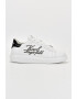 Karl Lagerfeld Pantofi sport de piele cu logo brodat - Pled.ro