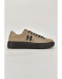 Karl Lagerfeld Pantofi sport de piele nabuc cu aplicatie logo - Pled.ro