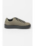 Karl Lagerfeld Pantofi sport de piele nabuc cu aplicatie logo - Pled.ro