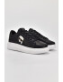 Karl Lagerfeld Pantofi sport din piele cu aplicatie logo - Pled.ro