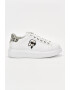 Karl Lagerfeld Pantofi sport din piele cu varf rotund - Pled.ro