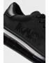 Karl Lagerfeld Pantofi sport din piele nabuc cu logo - Pled.ro