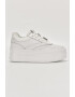 Karl Lagerfeld Pantofi sport flatform de piele - Pled.ro