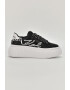 Karl Lagerfeld Pantofi sport flatform de piele cu imprimeu logo - Pled.ro