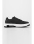 Karl Lagerfeld Pantofi sport low-top de piele nabuc cu garnitura din piele de sarpe pe calcai - Pled.ro