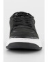 Karl Lagerfeld Pantofi sport low-top de piele nabuc cu garnitura din piele de sarpe pe calcai - Pled.ro