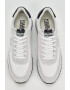 Karl Lagerfeld Pantofi sport low-top de piele si piele intoarsa cu logo metalic - Pled.ro