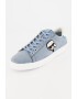 Karl Lagerfeld Pantofi sport low-top din piele nabuc cu detaliu cu logo cauciucat - Pled.ro