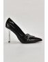 Karl Lagerfeld Pantofi stiletto de piele lacuita cu logo - Pled.ro