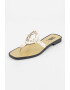 Karl Lagerfeld Papuci flip-flop de piele cu logo - Pled.ro