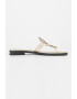 Karl Lagerfeld Papuci flip-flop de piele cu logo - Pled.ro