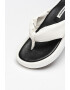 Karl Lagerfeld Papuci flip-flop de piele ecologica Laguna - Pled.ro